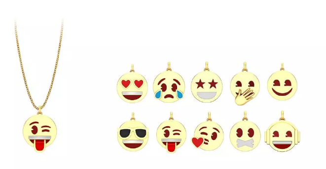 黄金珠宝有表情中国黄金发布潮流新品emoji金饰